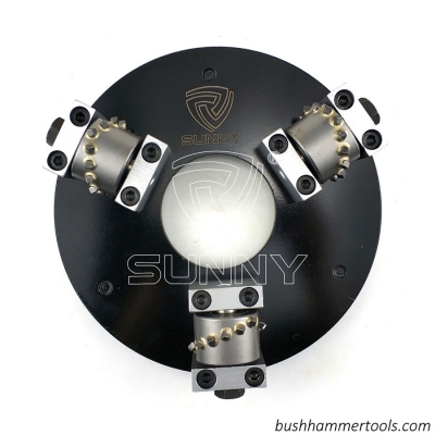 Competitive 240mm Klindex Rotary Bush Hammer Grinding Plate Supplier In China