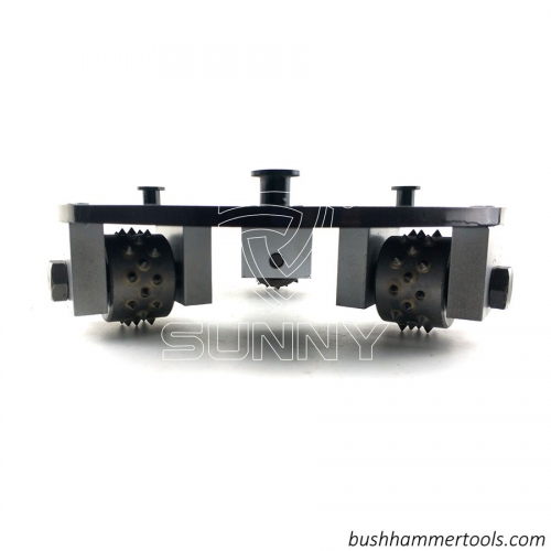 Sunny 240mm Klindex Bush Hammer Grinding Plate With 3 Plugs