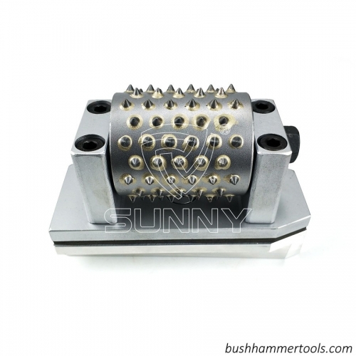 Sunny 140mm Diamond Fickert Bush Hammer Plate For Grinding Granite Marble Slabs